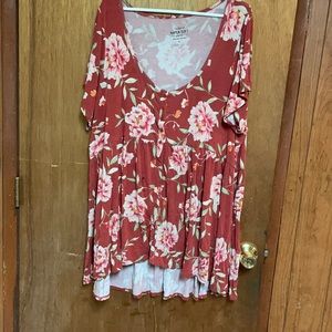 Floral Torrid Super Soft shirt